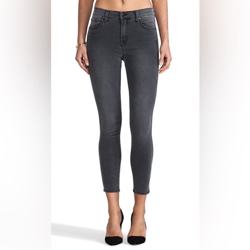 NWT J Brand Bree High Rise Cropped Skinny in Night Bird, Size 28